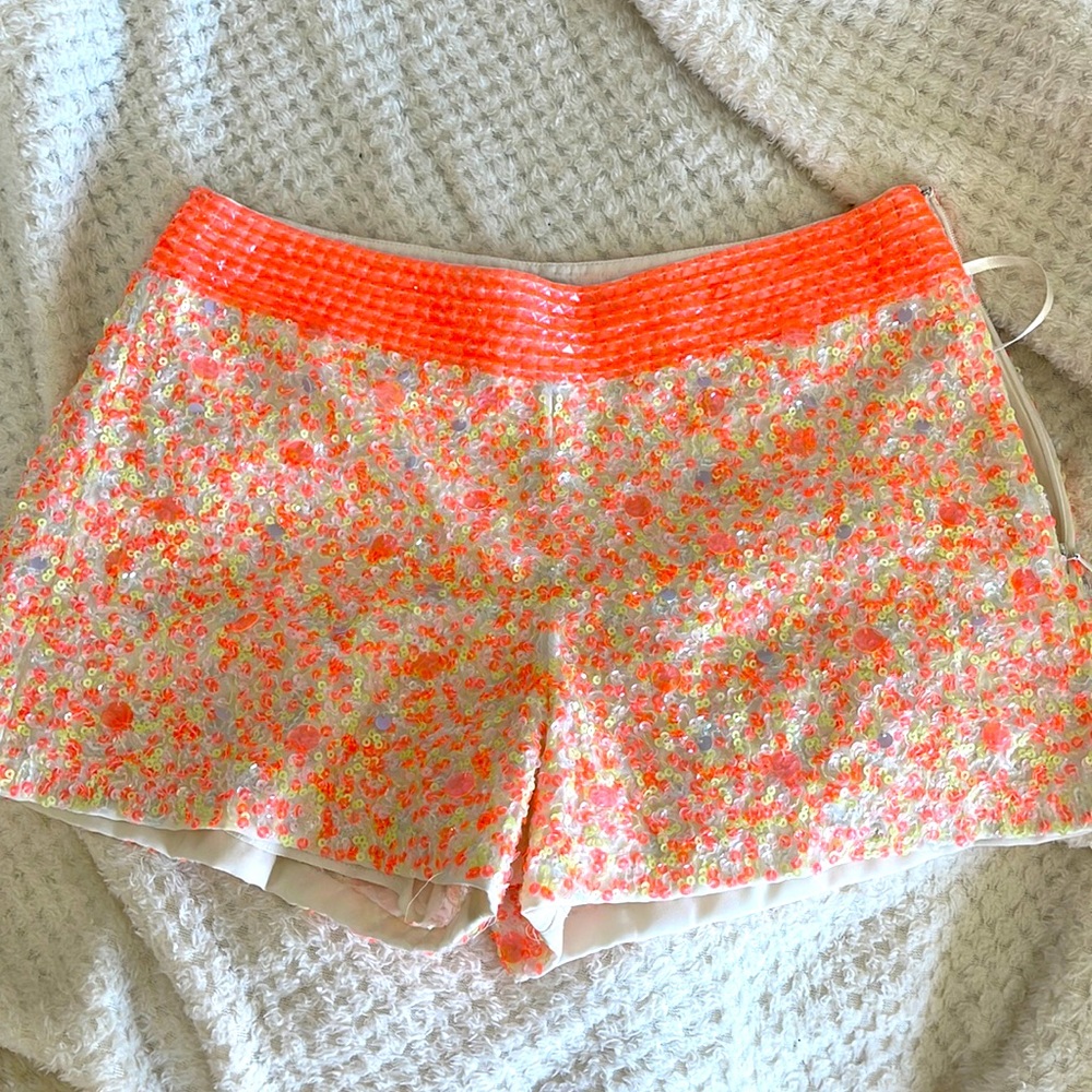 French Connection Pink Dress Shorts